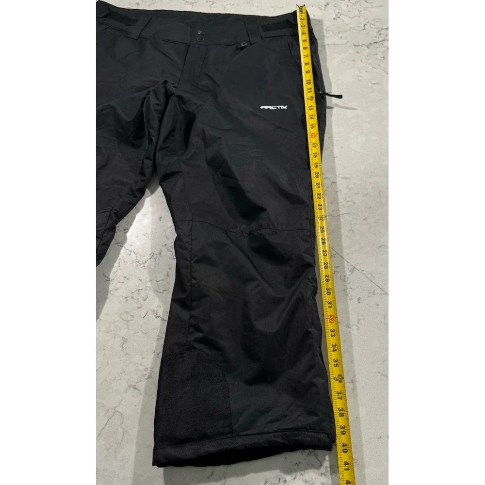 Arctix Essential Insulated Snow Pants Womens 2X Short Black 18171X Ski Snowboard